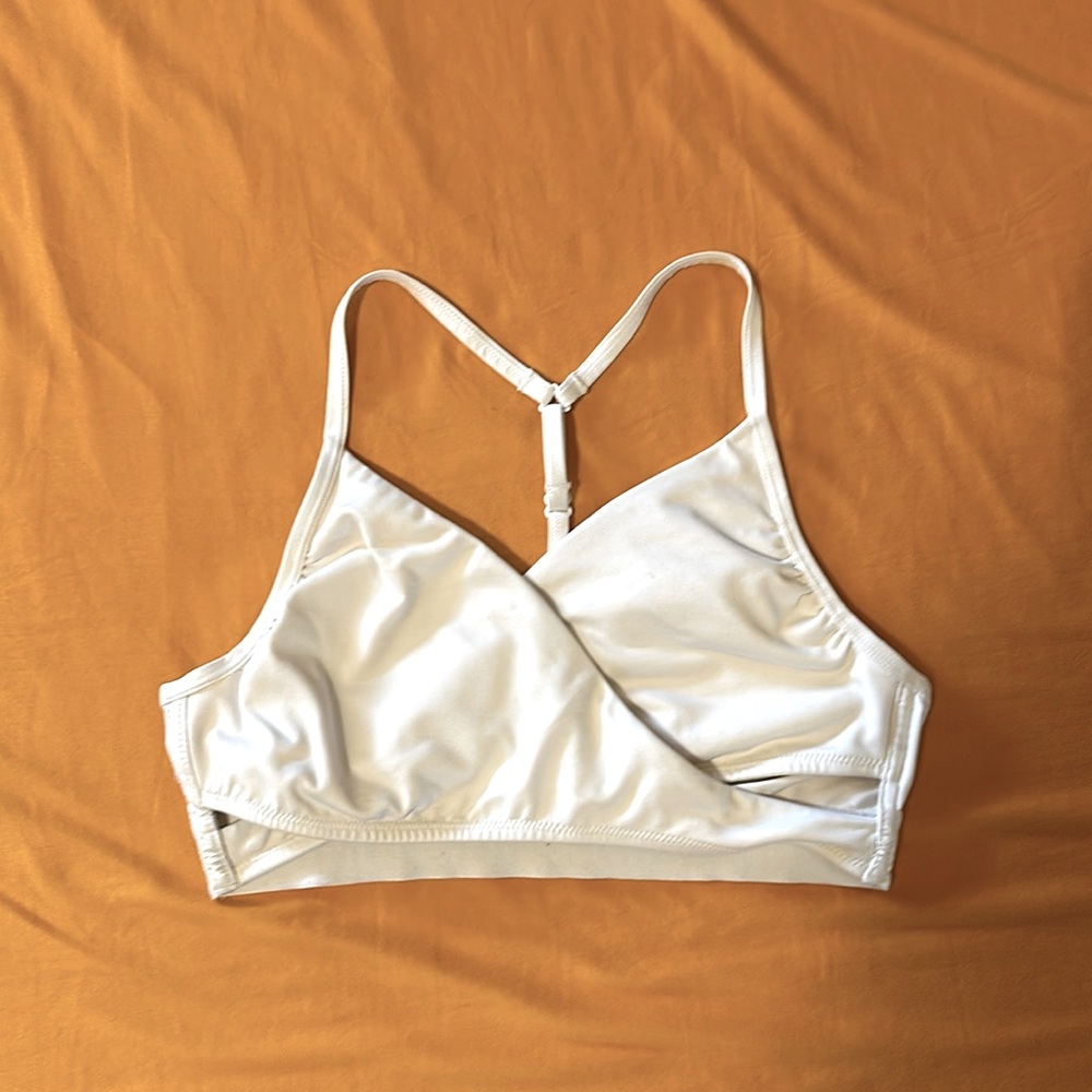 Medium white PINK Active top